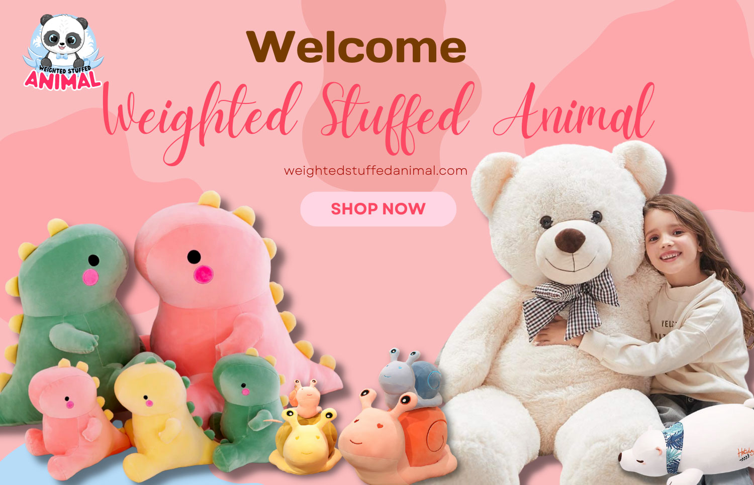Kawaii Weighted Anxiety Dino Plush Toys Stuffed Animals Soft Plushies Cute  Dinosaur Sleep Pillow Toys for Kids Girls Gift