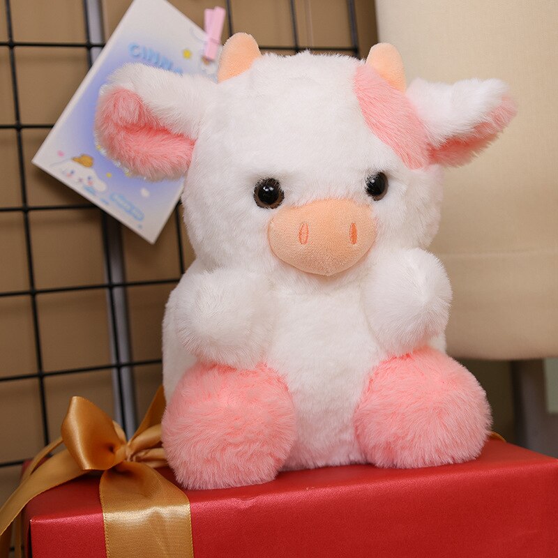 Cow Plush Soft Plushies Toy, Cute Stuffed Animals Kawaii Plush